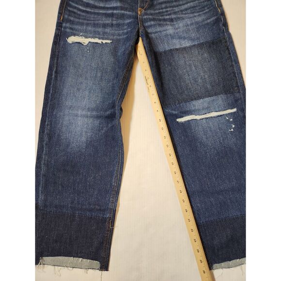 Ariat Ultra High Rise Tomboy Straight Jeans Size 30 Short Raw Hem NWT - Picture 8 of 10